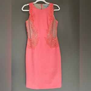 Antonio Melani Coral Fitted Sheath Dress